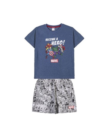 Pyjama Enfant Marvel Gris