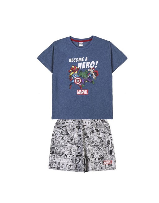 Children's Pyjama Marvel Grey