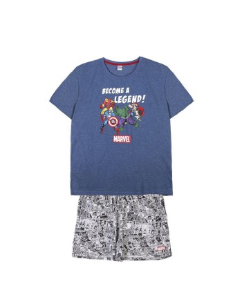 Pigiama Marvel Grigio (Adulti) Uomo