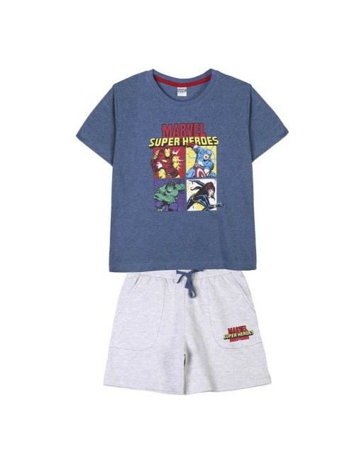 Sæt med tøj Marvel Mørkeblå