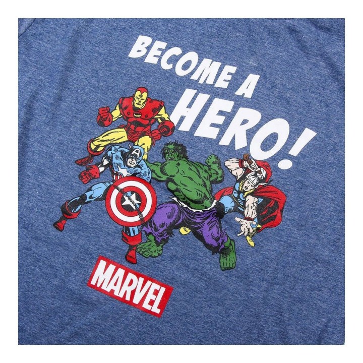 Nattøj Børns Marvel Grå