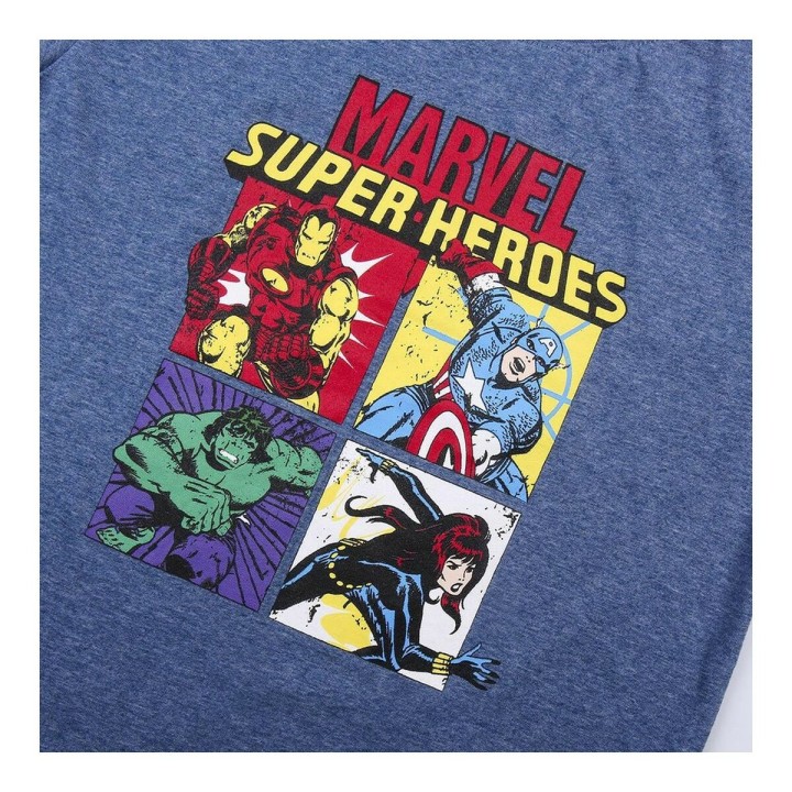 Sæt med tøj Marvel Mørkeblå