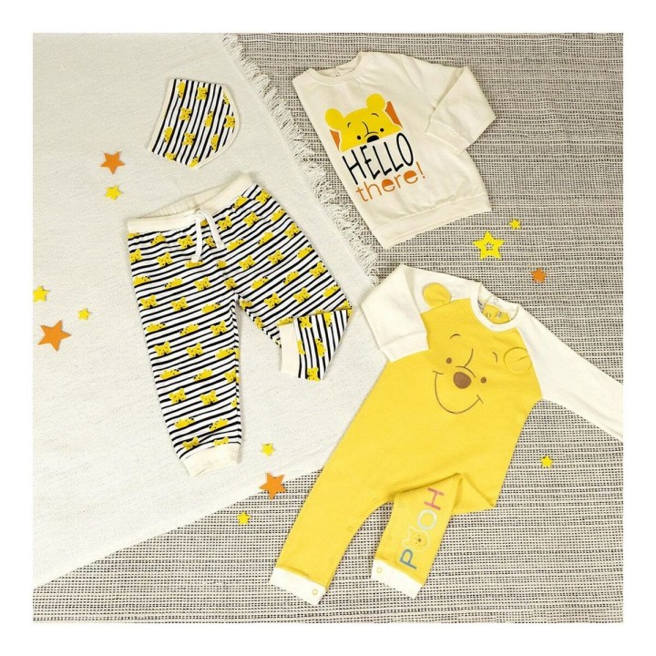 Tutina a Maniche Lunghe per Bambini Disney Grigio