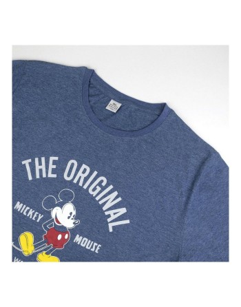 Nattøj Mickey Mouse Mørkeblå (Voksne) Mænd