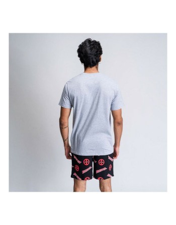 Pijama Deadpool Gris (Adultos) Hombre