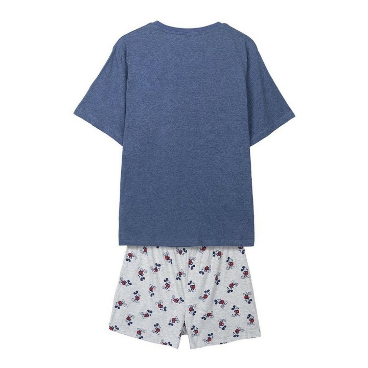 Pigiama Mickey Mouse Blu scuro (Adulti) Uomo