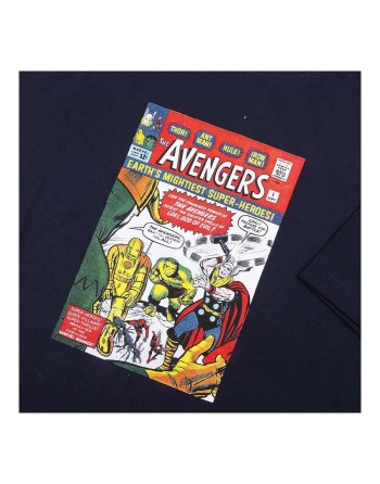 Schlafanzug Marvel Dunkelblau (Erwachsene) Herren