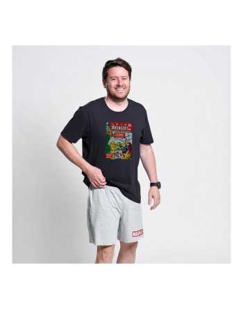 Nattøj Marvel Mørkeblå (Voksne) Mænd