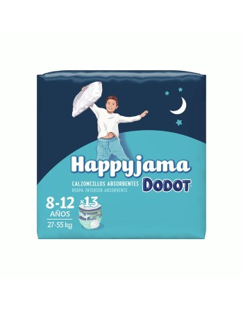 Couches jetables Dodot Happyjama 8-12 Ans Taille 8 13 Unités Sous-vêtements
