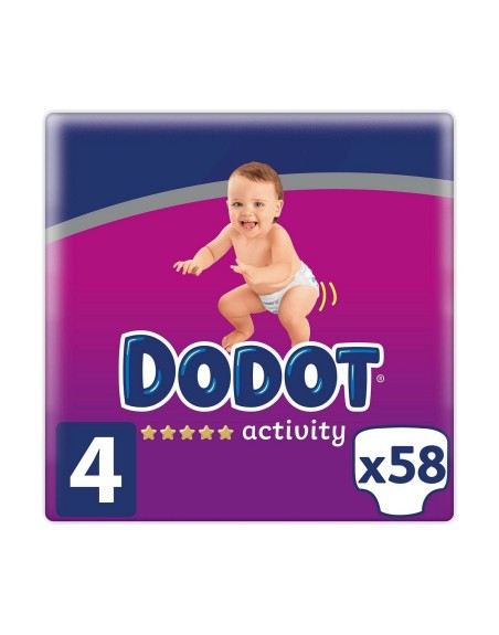 Engangsbleer Dodot Dodot Activity 9-14 kg 58 enheder