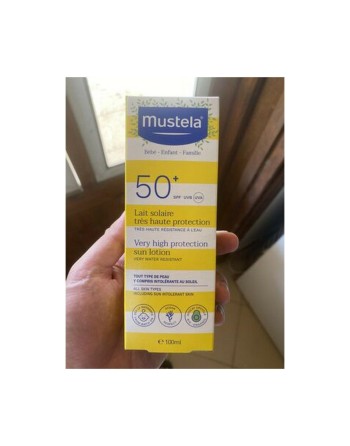 Lait Solaire pour Enfants Mustela Niño Sol Spf 100 ml