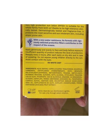 Lait Solaire pour Enfants Mustela Niño Sol Spf 100 ml