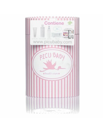 Coffret Bébé Picu Baby Infantil Tambor Rosa New Rose 5 Pièces