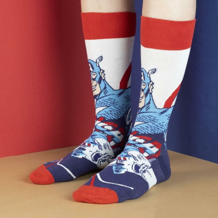 Calcetines Marvel Blanco