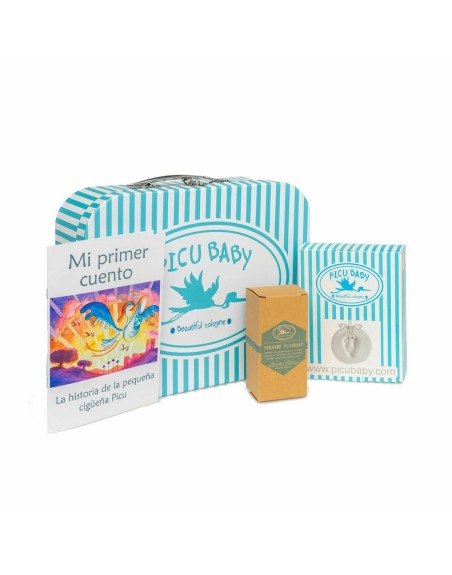 Set Regalo per Neonati Picu Baby Valigetta (3 Pezzi)