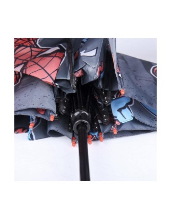Foldbar Paraply Spiderman Grå (Ø 92 cm)