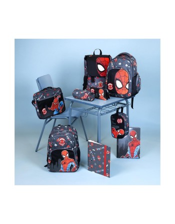 Foldbar Paraply Spiderman Grå (Ø 92 cm)