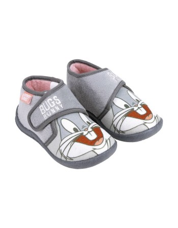 3D House Slippers Looney Tunes Grey