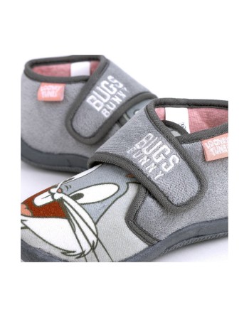 3D House Slippers Looney Tunes Grey