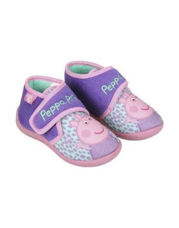 Chaussons Pour Enfant 3D Peppa Pig Rose Violet
