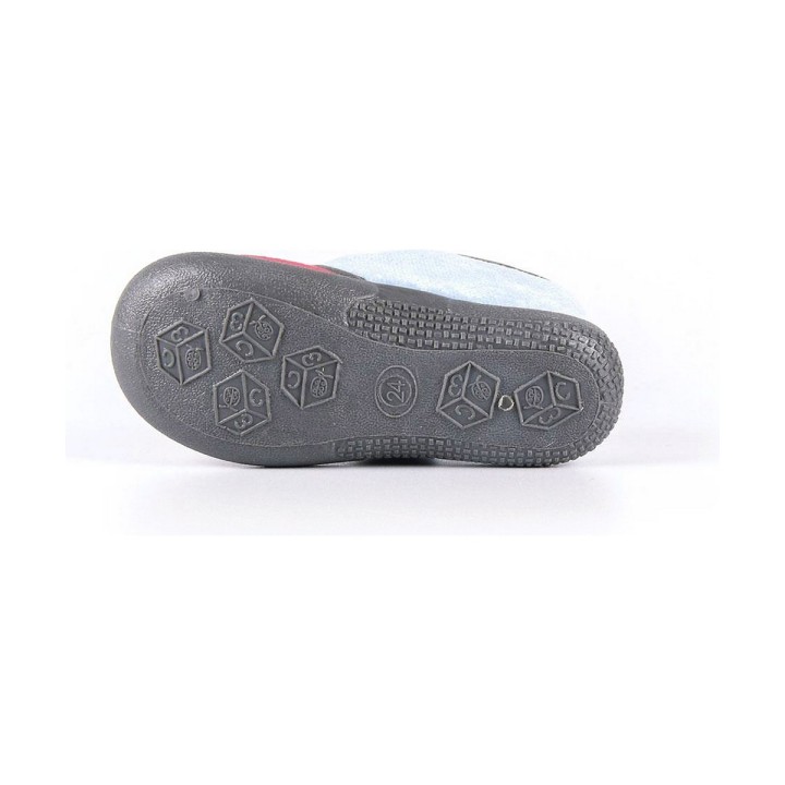 Pantofole Per Bambini 3D Spider-Man Rosso Grigio