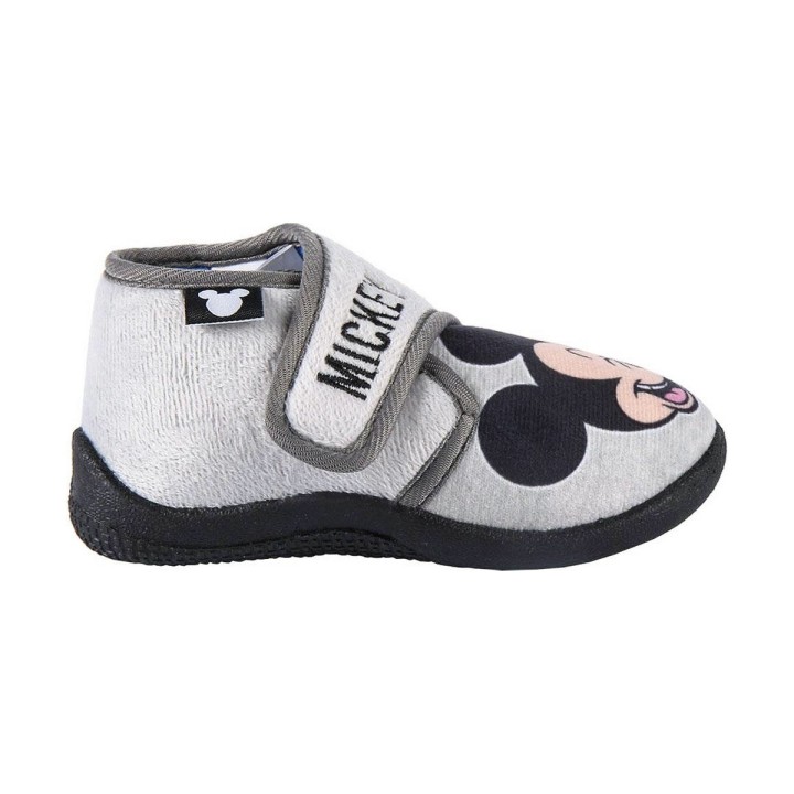 Pantofole Per Bambini 3D Mickey Mouse Grigio chiaro