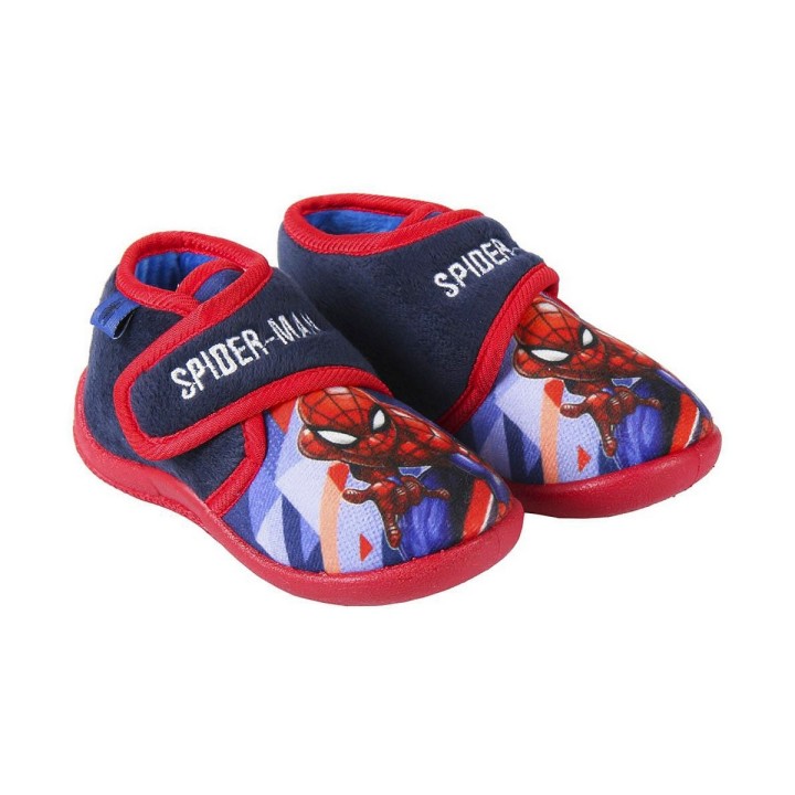 Zapatillas de Estar por Casa 3D Spider-Man Azul Rojo