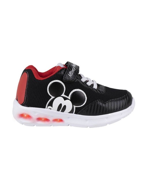 Scarpe Sportive con LED Mickey Mouse Nero