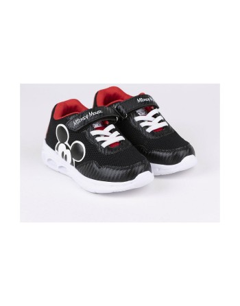 Turnschuhe mit LED Mickey Mouse Schwarz
