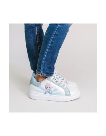 Sportssko til børn Frozen Fantasi Sølvfarvet