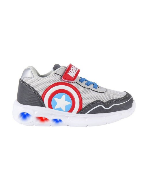 Turnschuhe mit LED The Avengers Grau