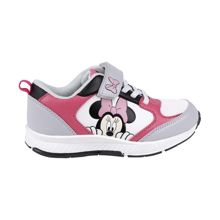 Sportssko til børn Minnie Mouse Grå Pink