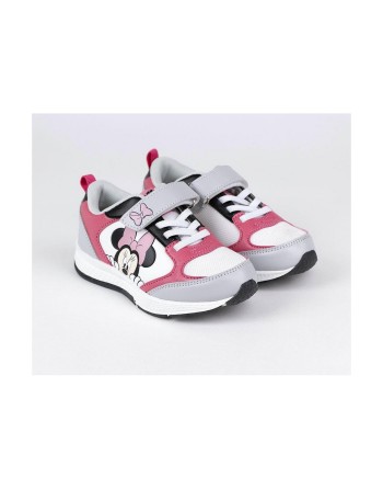Scarpe Sportive per Bambini Minnie Mouse Grigio Rosa