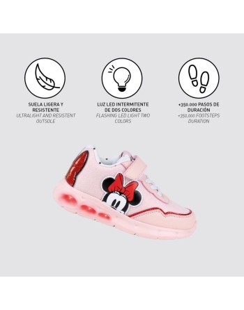 Turnschuhe mit LED Minnie Mouse