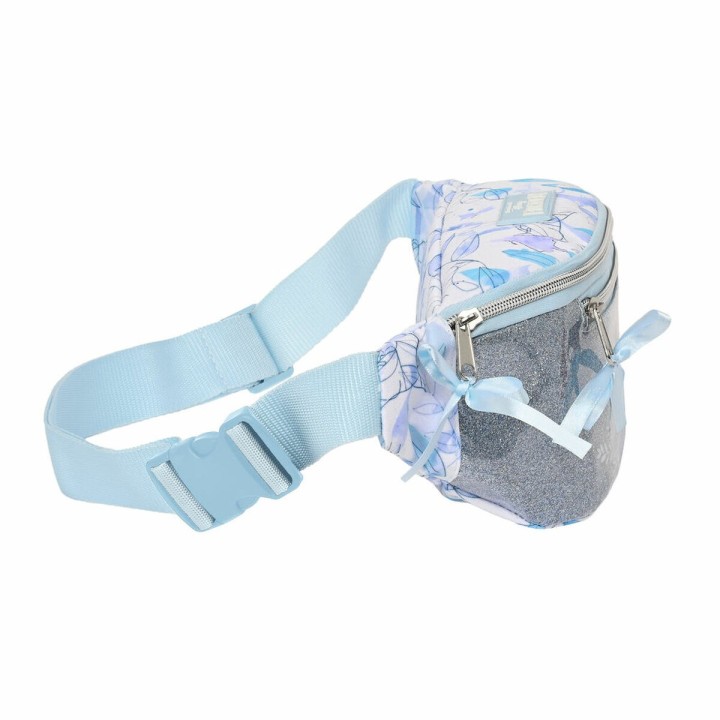 Gürteltasche Frozen Memories Blau Weiß Silberfarben 23 x 12 x 9 cm