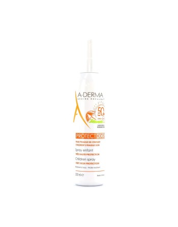 Solcreme spray til børn A-Derma Protect Kids SPF 50+ (200 ml)