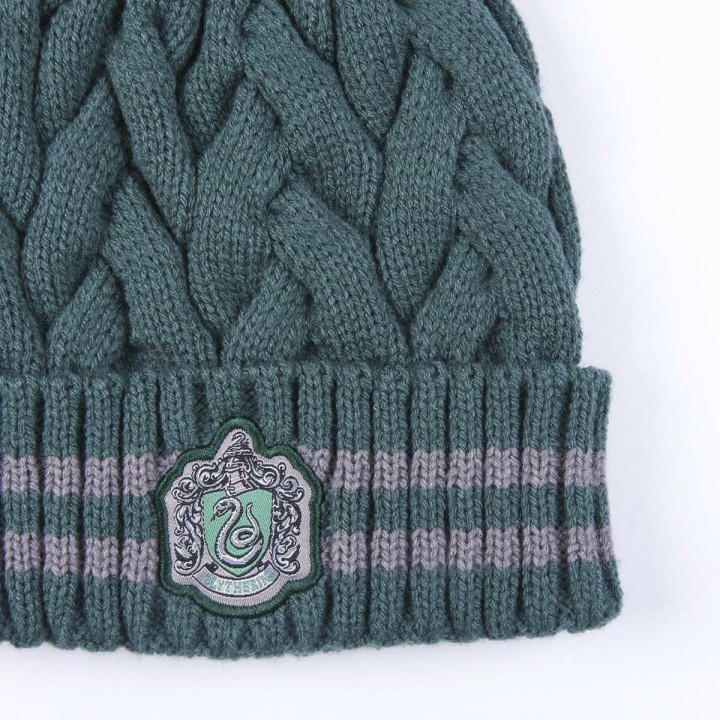 Børnehat Harry Potter Mørk grøn (Onesize)