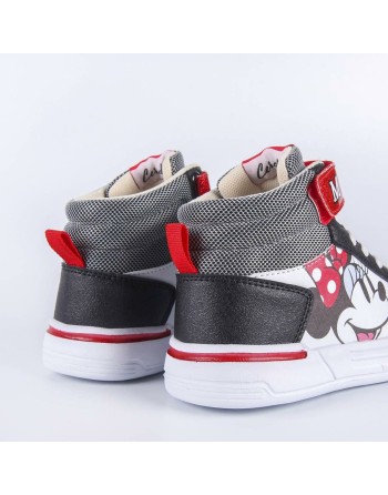 Botas Casual Infantiles Minnie Mouse Negro