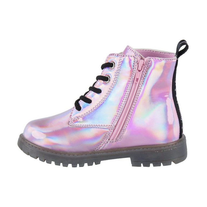 Stivali Casual per Bambini Minnie Mouse Rosa Luci LED