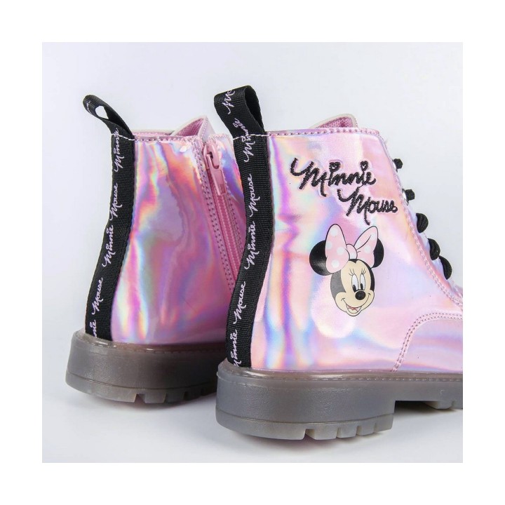 Fritidssko til børn Minnie Mouse Pink LED-Lys