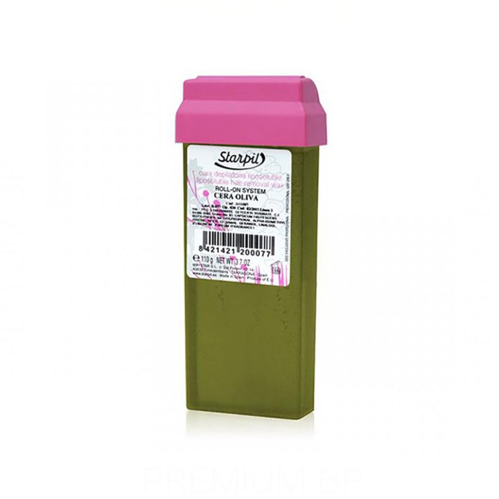 Cera Depilatória Corporal Olive Oil Starpil Roll-on Aceite (110 g)
