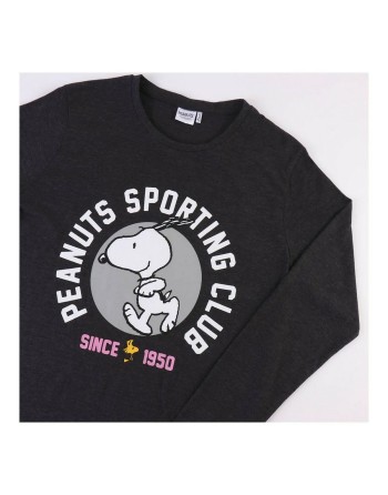 Schlafanzug Snoopy Grau Damen