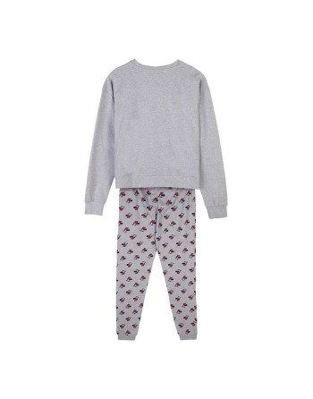 Pijama Minnie Mouse Mujer Gris