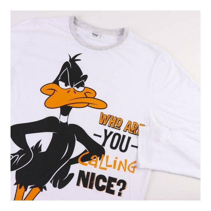 Pigiama Looney Tunes Grigio (Adulti) Uomo