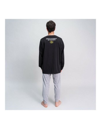 Schlafanzug Batman Schwarz (Erwachsene) Herren