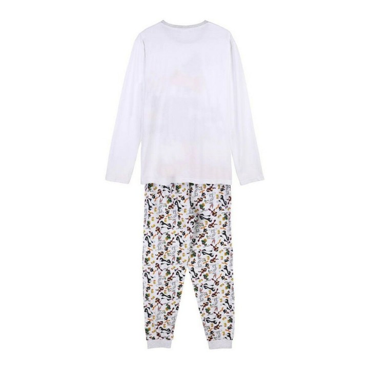 Pigiama Looney Tunes Grigio (Adulti) Uomo