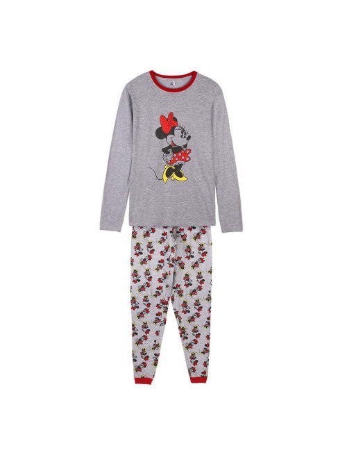 Schlafanzug Minnie Mouse Grau Damen