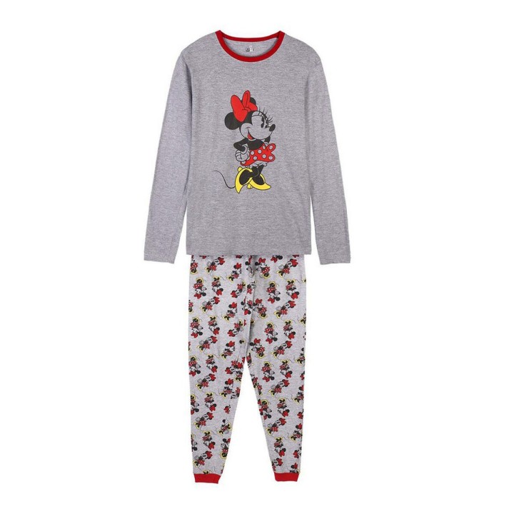 Pigiama Minnie Mouse Grigio Donna