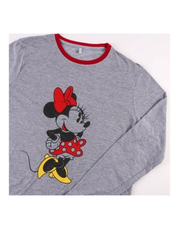 Nattøj Minnie Mouse Grå Dame