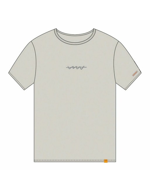 Kurzarm-T-Shirt Cállate la Boca   Beige